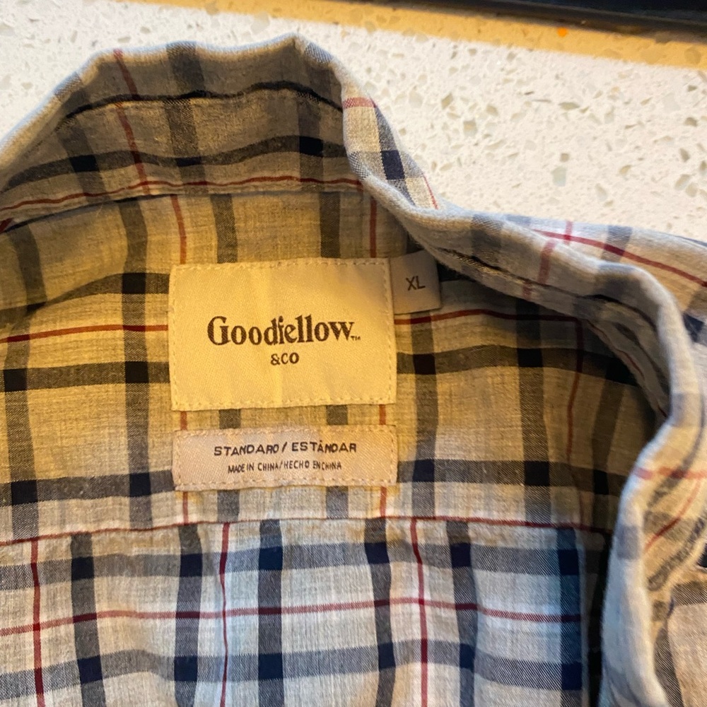 Goodfellow & Co. Men’s XL Flannel